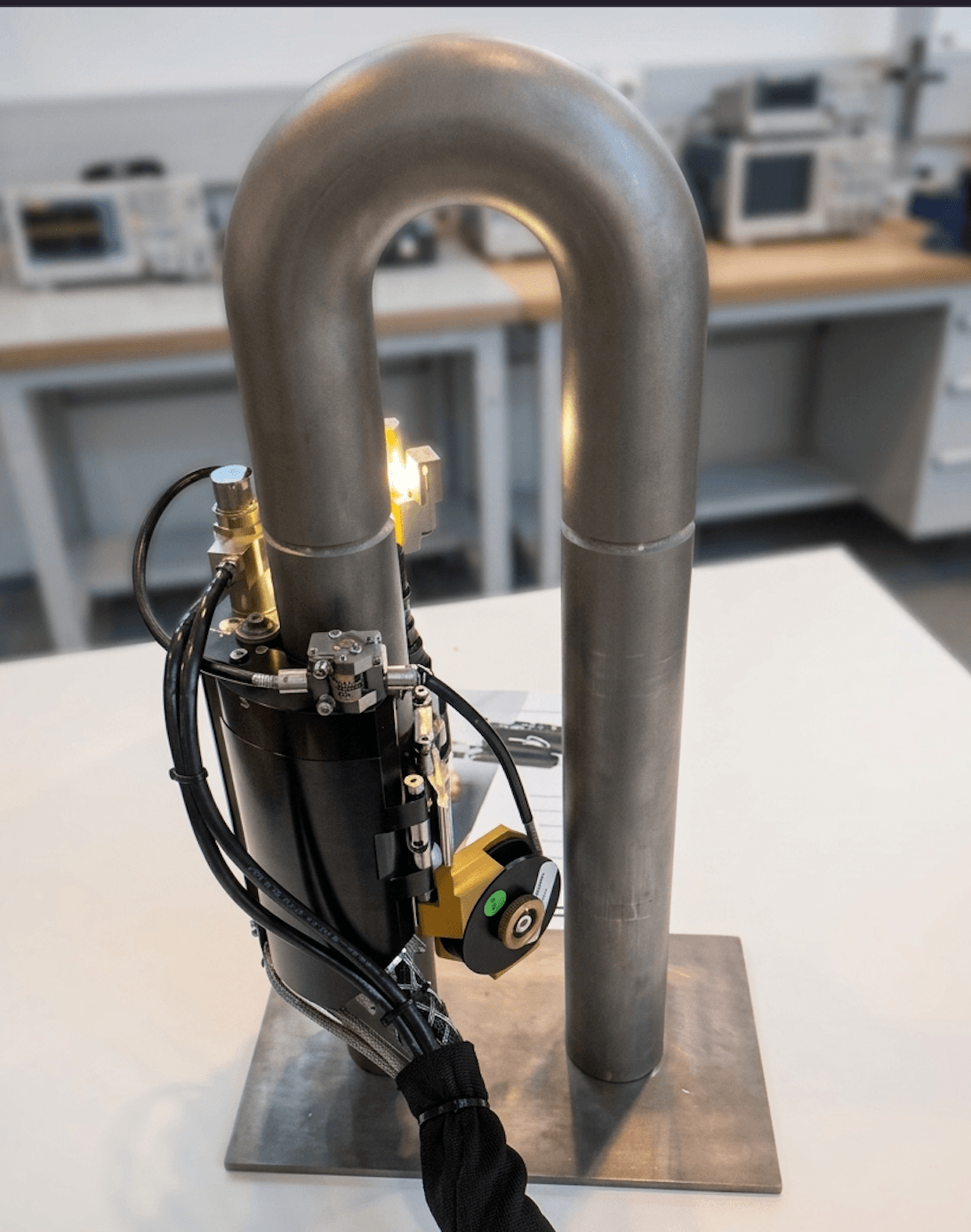 GTAW Tig orbital para soldagem de tubução industrial.